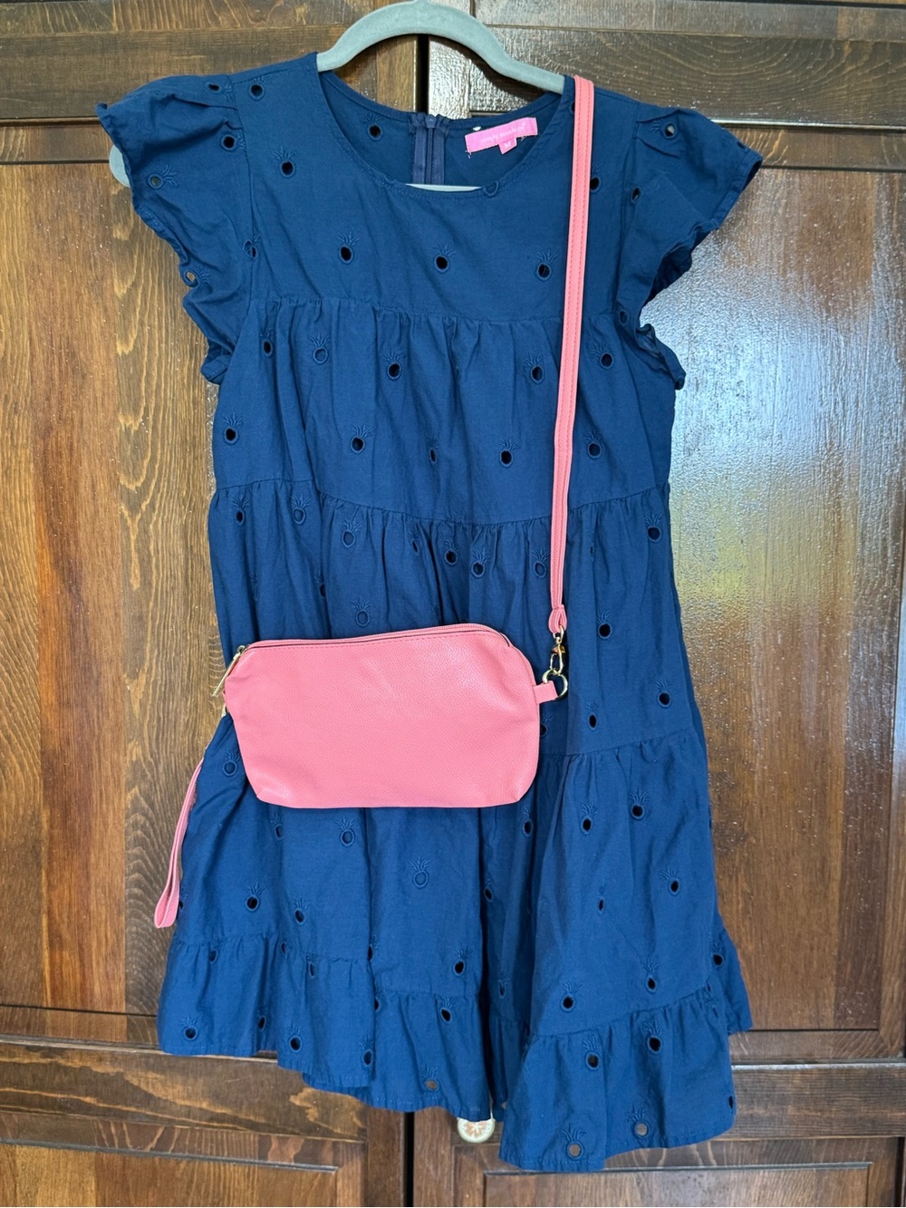 Preppy Casual Coastal Tropical Classic 2 Dress With 2 Purses Bundle Medium 7/8 - Picture 5 of 16